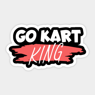 Go kart king Sticker